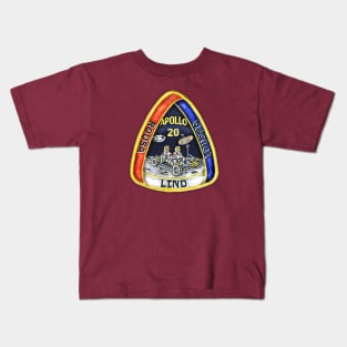 Apollo 20 original mission patch Kids T-Shirt